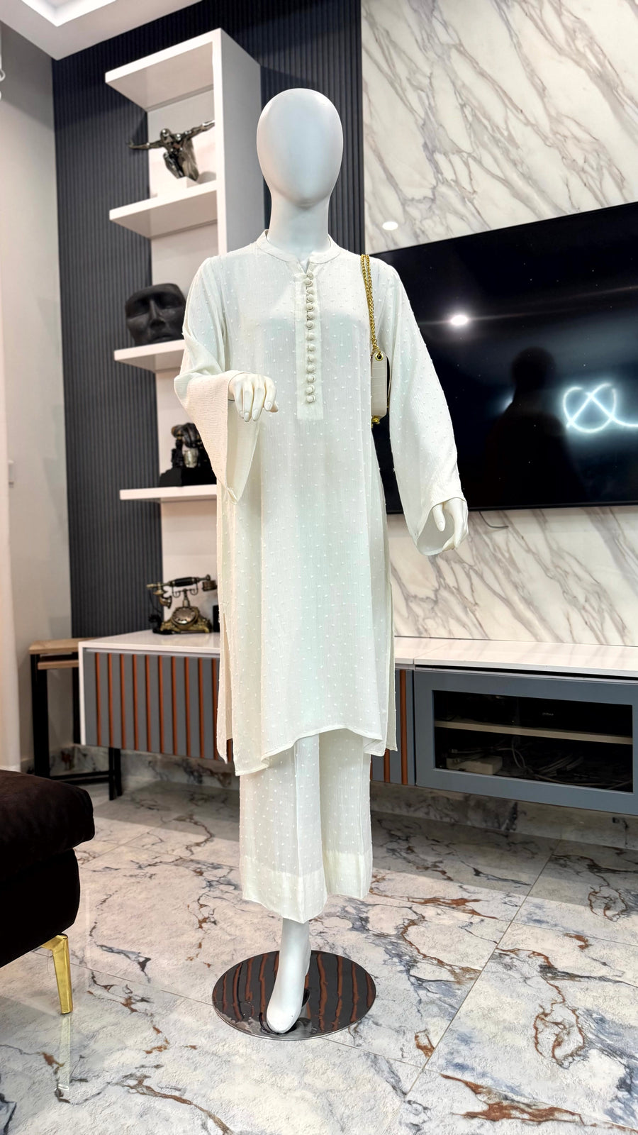 Luna white classic set